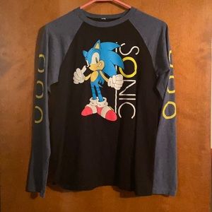 Sonic the hedgehog long sleeve shirt